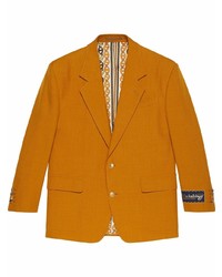 Blazer orange Gucci