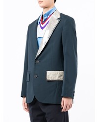 Blazer pailleté bleu marine Kolor