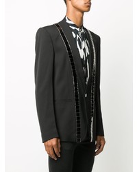 Blazer pailleté noir Just Cavalli