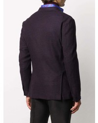 Blazer pourpre foncé Lardini