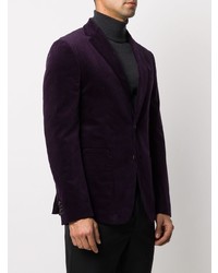 Blazer pourpre foncé Z Zegna