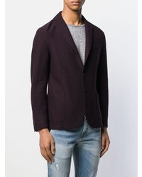 Blazer pourpre foncé Eleventy