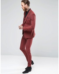 Blazer rouge Asos