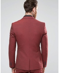 Blazer rouge Asos