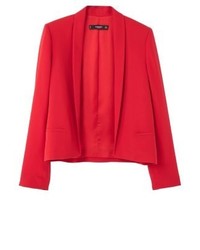 Blazer rouge Mango