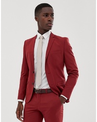 Blazer rouge Selected Homme