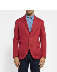 Blazer rouge Boglioli