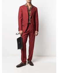 Blazer rouge Luigi Bianchi Mantova