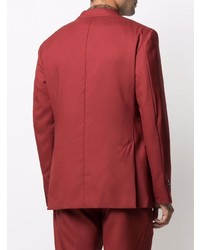 Blazer rouge Luigi Bianchi Mantova