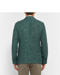 Blazer vert foncé Massimo Alba