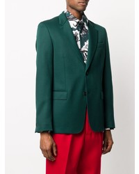 Blazer vert foncé Ami Paris