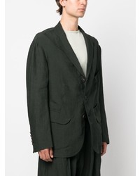 Blazer vert foncé Ziggy Chen