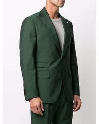 Blazer vert foncé Luigi Bianchi Mantova