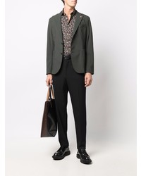 Blazer vert foncé Manuel Ritz