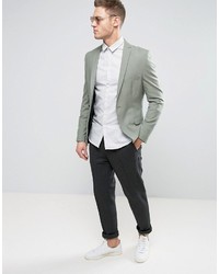 Blazer vert menthe Selected