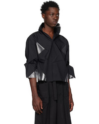 Blouson aviateur argenté 132 5. ISSEY MIYAKE