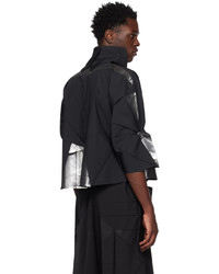 Blouson aviateur argenté 132 5. ISSEY MIYAKE