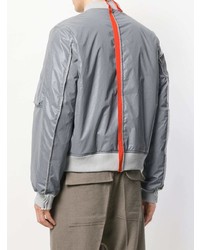 Blouson aviateur argenté Komakino