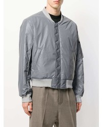 Blouson aviateur argenté Komakino