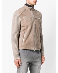 Blouson aviateur beige Eleventy