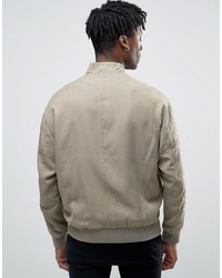 Blouson aviateur beige Asos