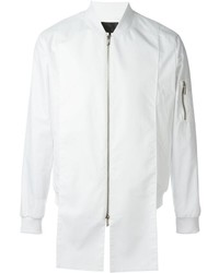 Blouson aviateur blanc