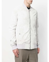 Blouson aviateur blanc Rick Owens