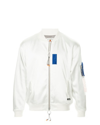 Blouson aviateur blanc Education From Youngmachines