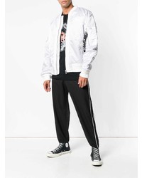 Blouson aviateur blanc Diesel