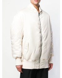 Blouson aviateur blanc Y-3