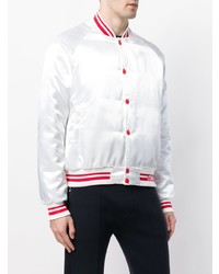 Blouson aviateur blanc Gcds