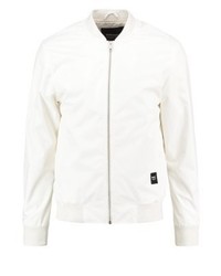 Blouson aviateur blanc Wemoto