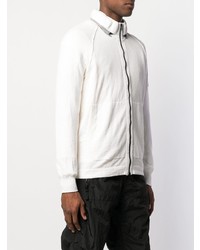 Blouson aviateur blanc Stone Island