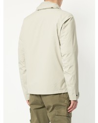 Blouson aviateur blanc Stone Island