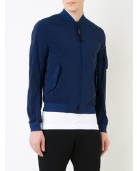 Blouson aviateur bleu marine CP Company