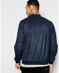 Blouson aviateur bleu marine Asos