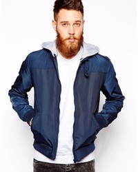 Blouson aviateur bleu marine Asos