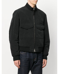 Blouson aviateur bleu marine Tom Ford