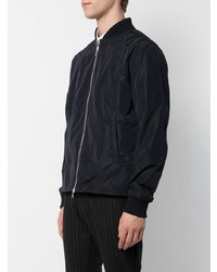 Blouson aviateur bleu marine Officine Generale