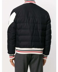 Blouson aviateur bleu marine Moncler