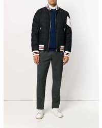 Blouson aviateur bleu marine Moncler