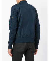 Blouson aviateur bleu marine Alpha Industries