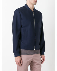 Blouson aviateur bleu marine Gieves & Hawkes