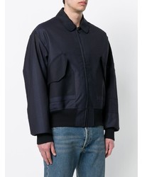 Blouson aviateur bleu marine Poan