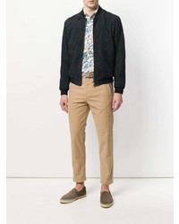 Blouson aviateur bleu marine Etro