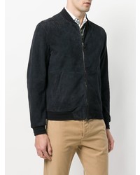 Blouson aviateur bleu marine Etro