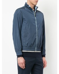 Blouson aviateur bleu marine Gieves & Hawkes