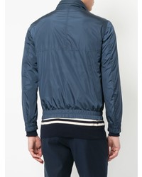 Blouson aviateur bleu marine Gieves & Hawkes