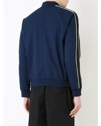 Blouson aviateur bleu marine Kent & Curwen