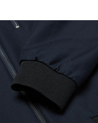 Blouson aviateur bleu marine